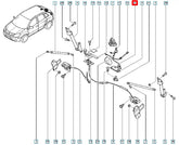 Koleos Bagaj Açma Düğmesi Şema